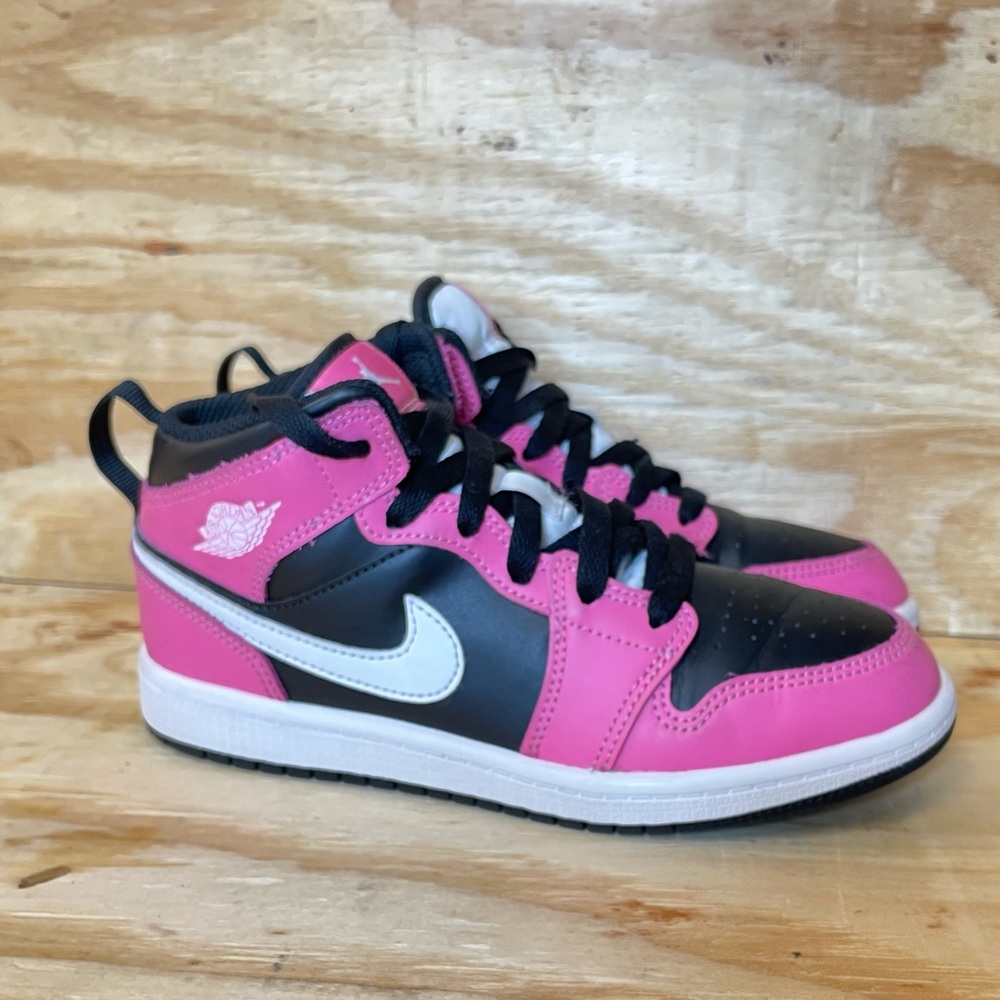 Air Jordan 1 mid Pinksicle girls size 2y pink athletic shoes